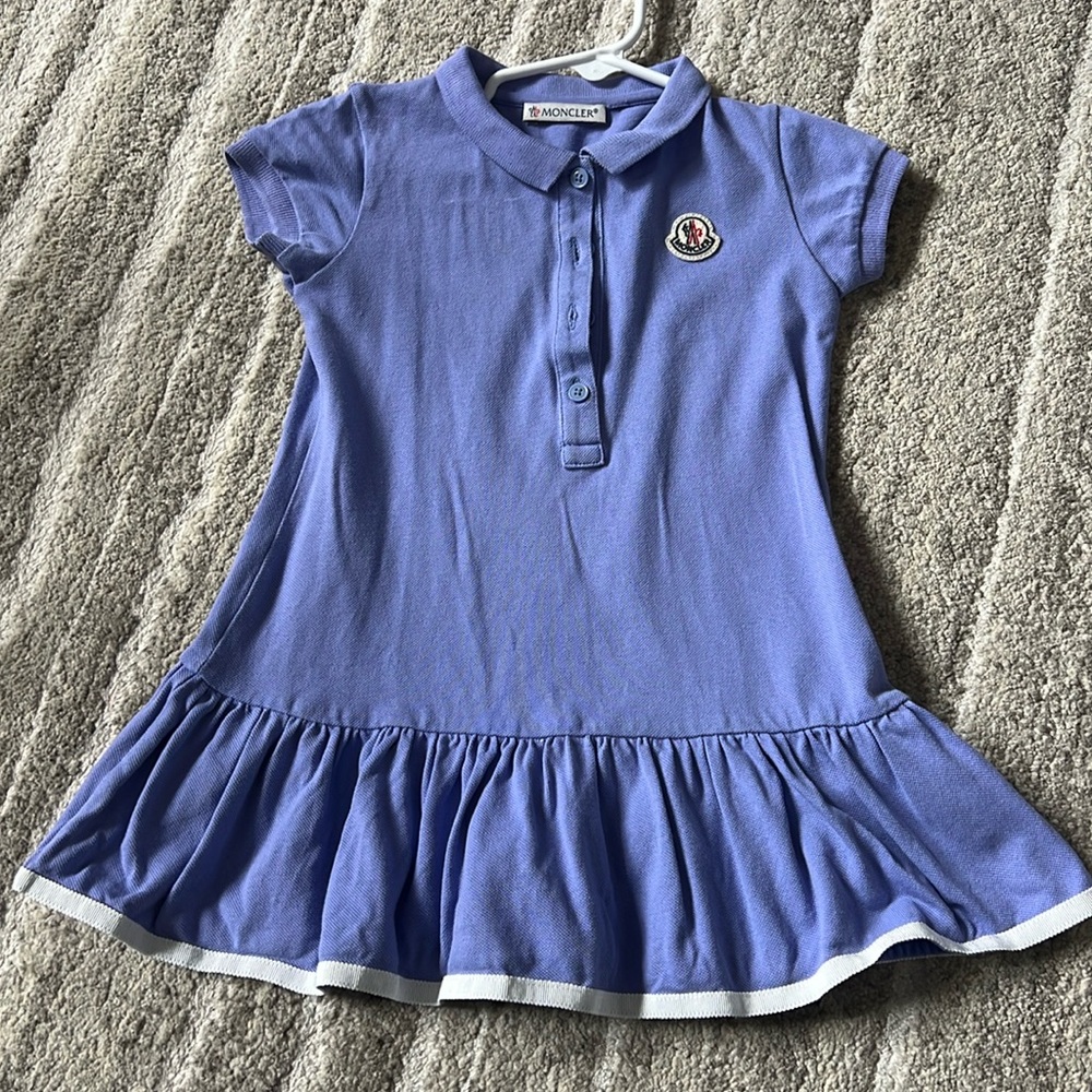 Girls Moncler Polo Dress